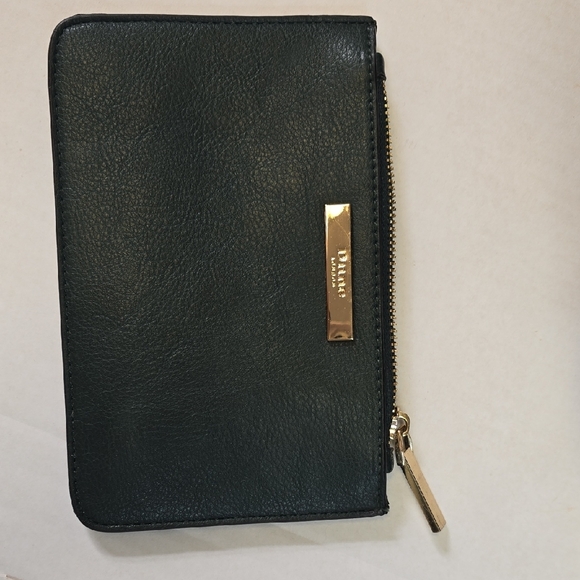 Dune London Dark Green Croc-Embossed Purse And Pouch - Picture 4 of 8